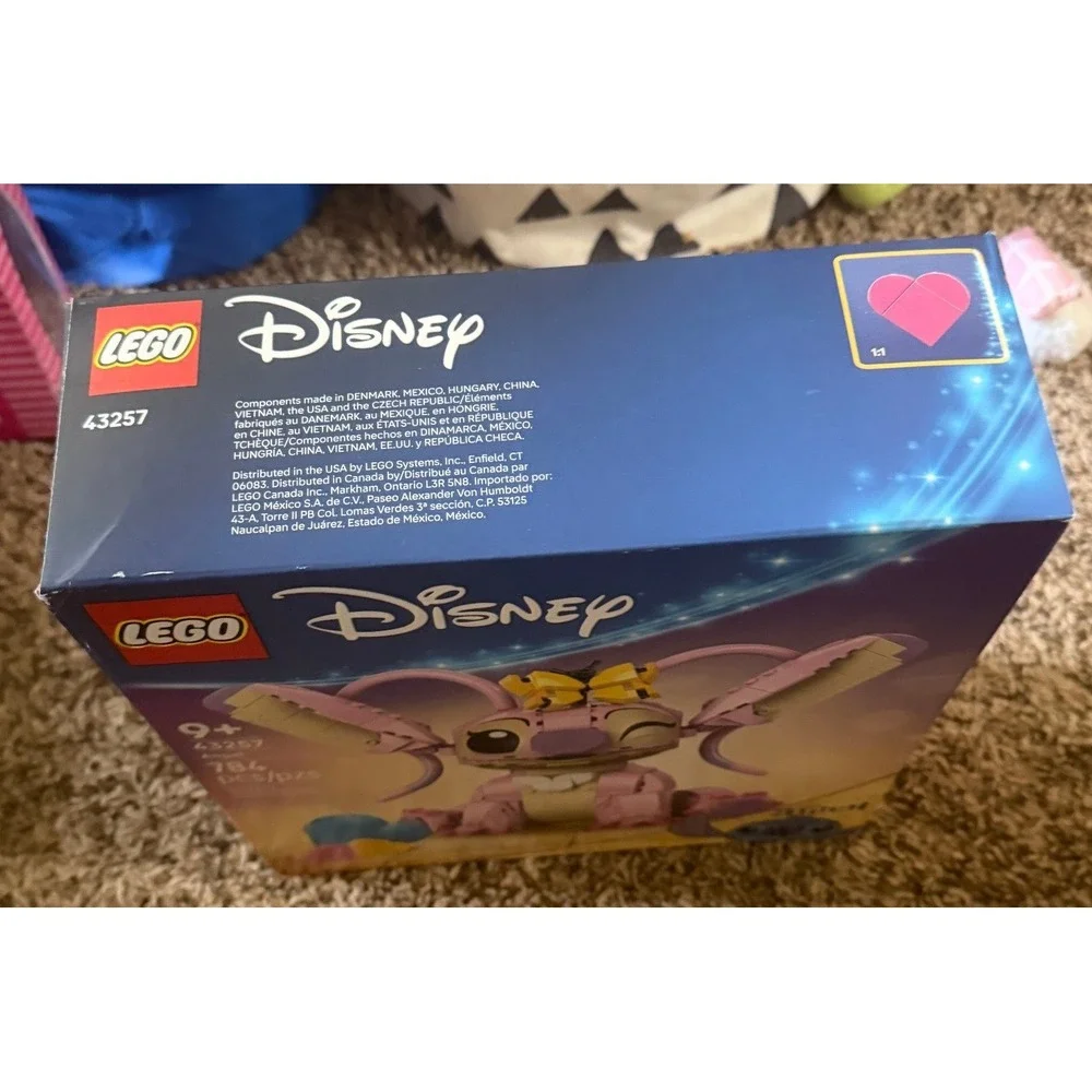 Lego-Disney Stitch & Lilo-Angel Building Set (NWT) 43257